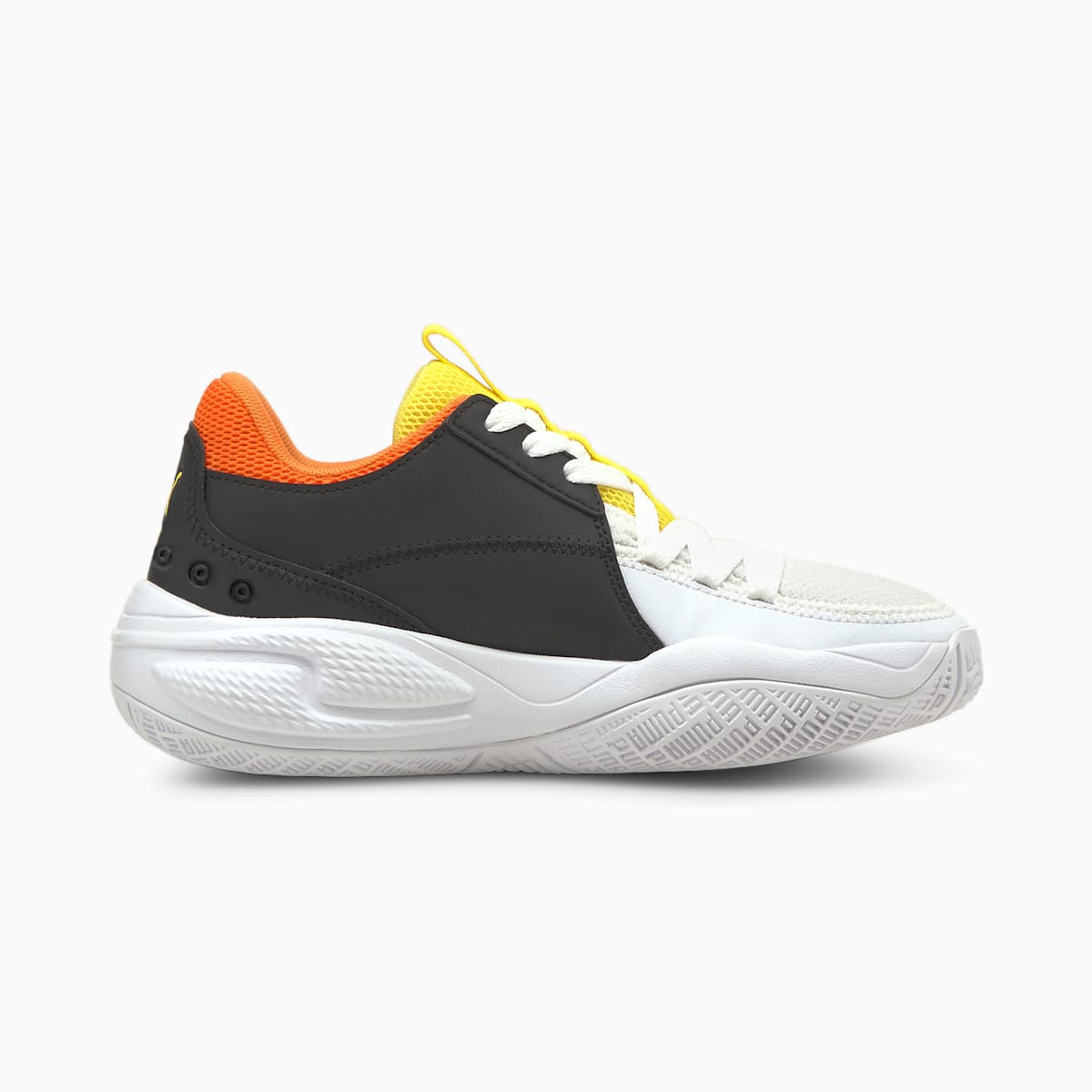 Chlapecké Basketbalové Boty Puma Court Rider Court Crush JR Bílé | PU9306-A20