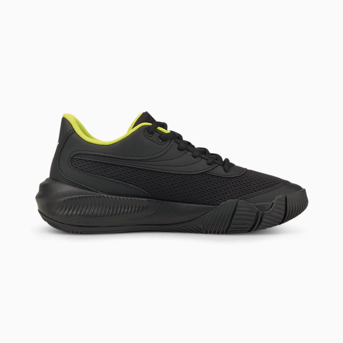 Chlapecké Basketbalové Boty Puma Triple Basketball JR Černé/Bílé | PU4687-E24