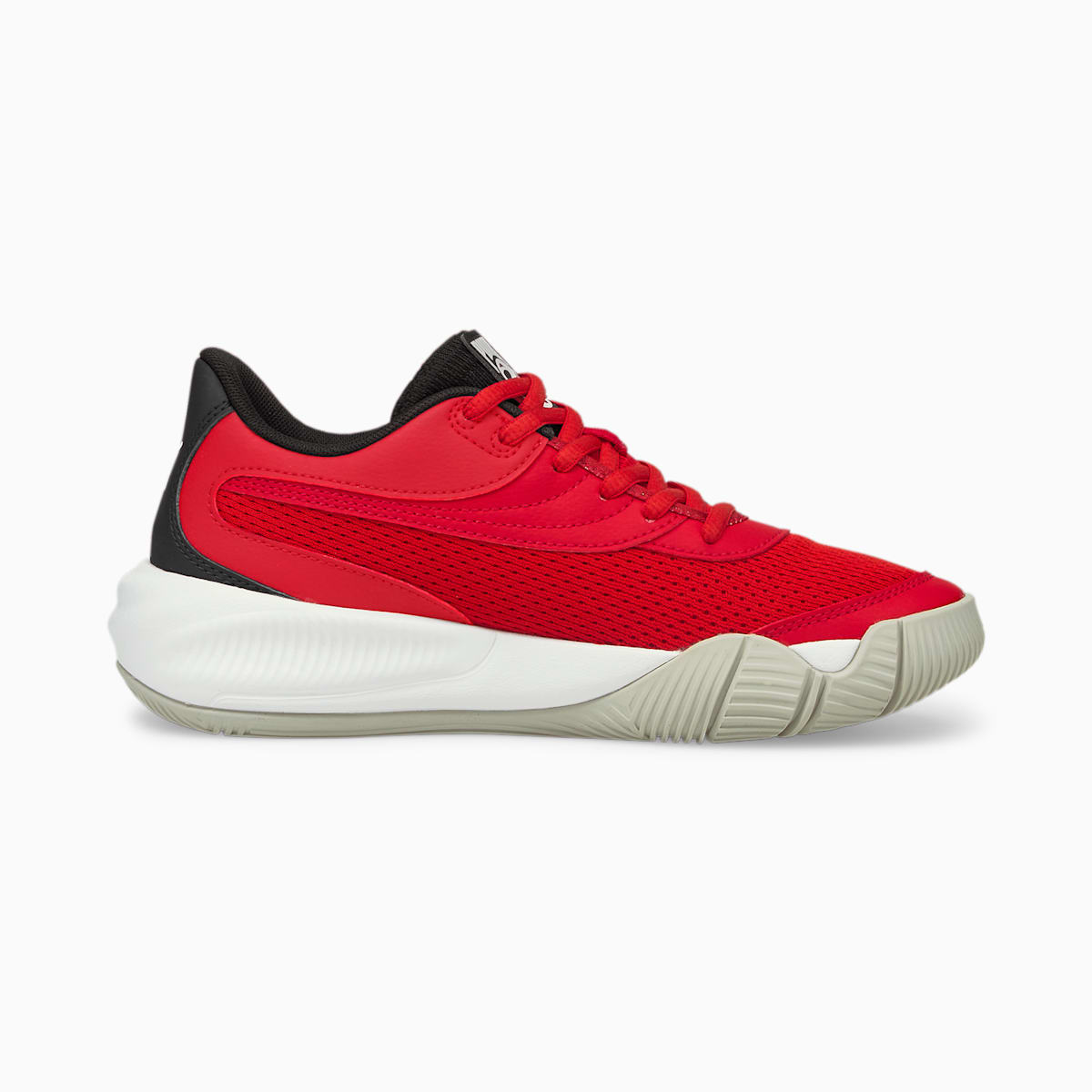 Chlapecké Basketbalové Boty Puma Triple Basketball JR Červené/Černé | PU9740-Y72