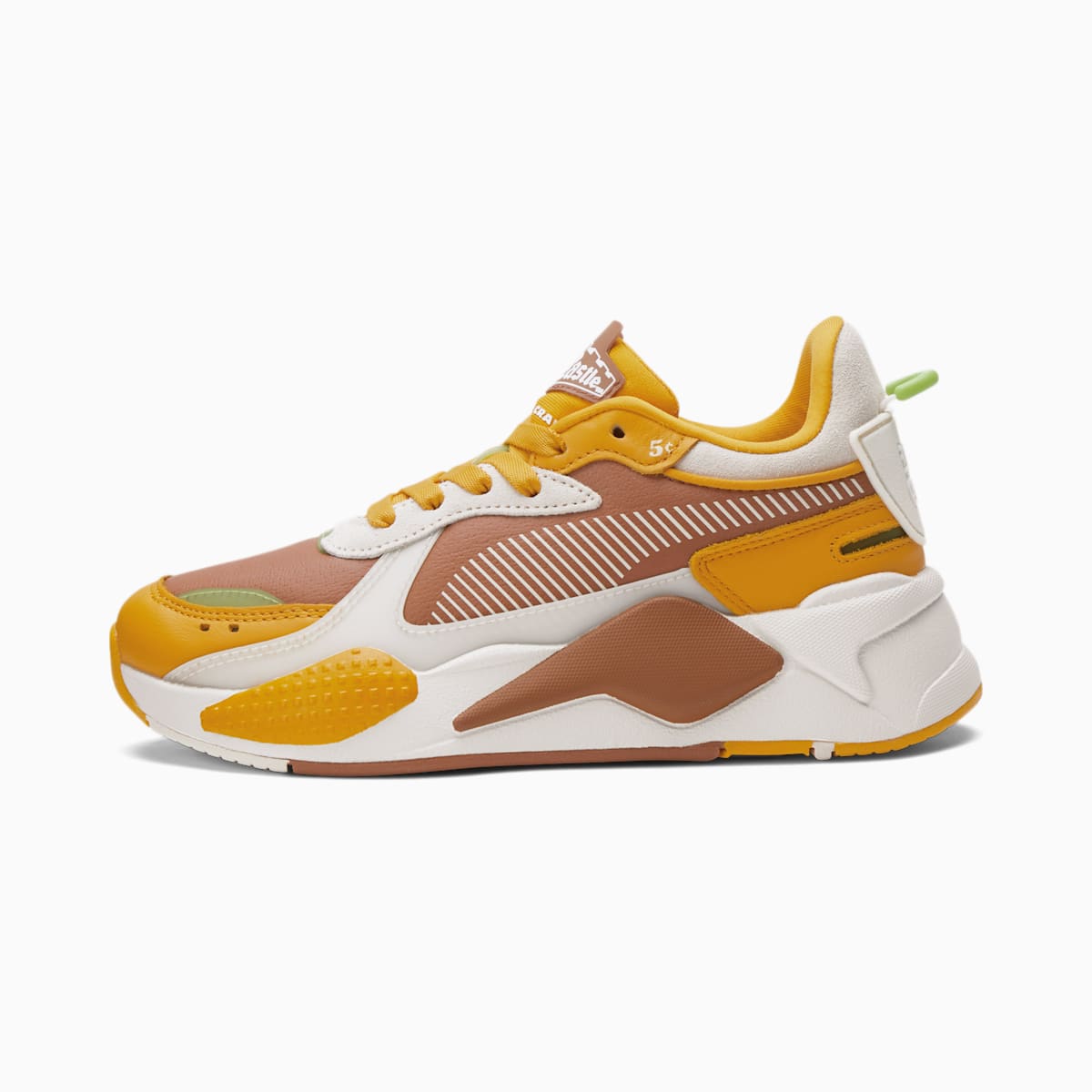 Chlapecké Boty Puma PUMA x WHITE CASTLE RS-X JR Oranžové Kytičkované | PU8947-G32