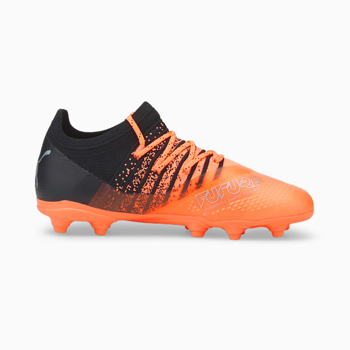 Chlapecké Kopačky Puma FUTURE Z 2.3 FG/AG JR Stříbrné/Černé | PU5623-N31