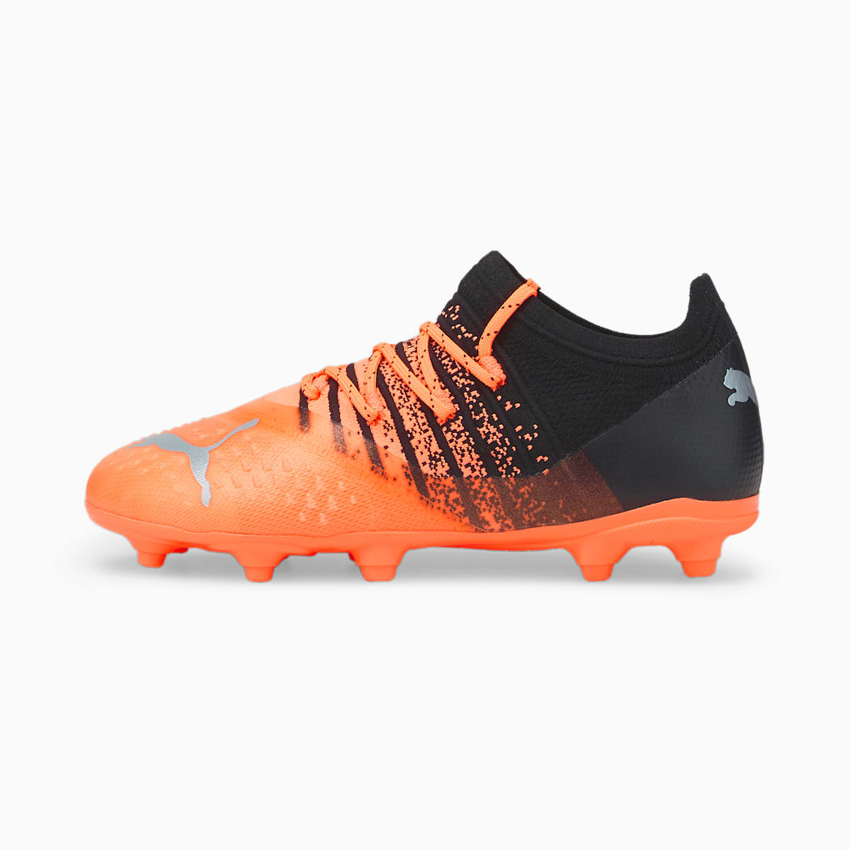 Chlapecké Kopačky Puma FUTURE Z 2.3 FG/AG JR Stříbrné/Černé | PU5623-N31