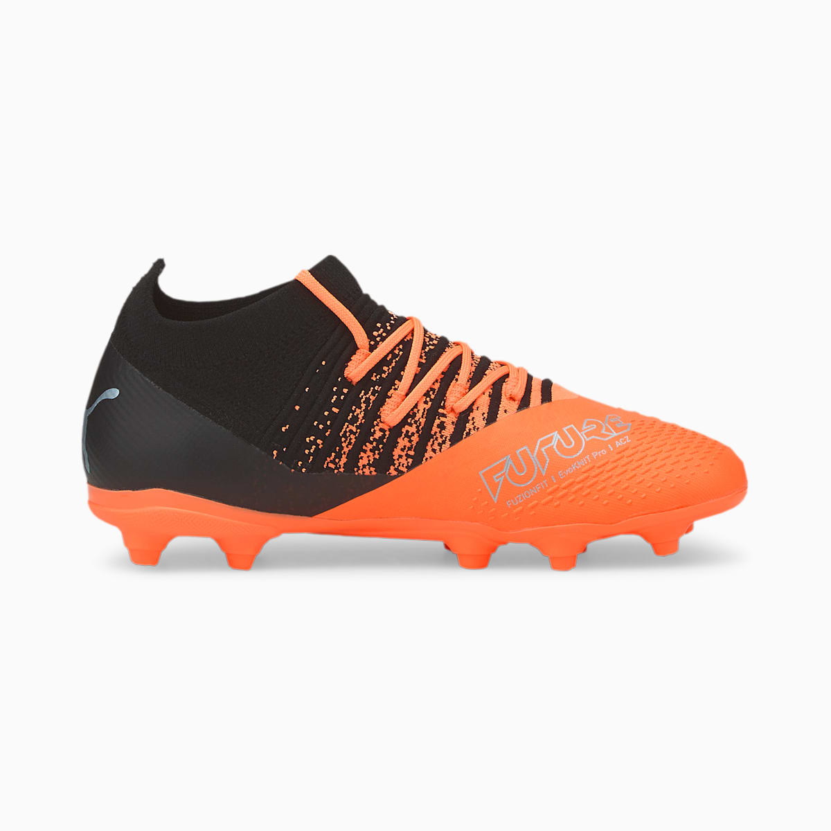 Chlapecké Kopačky Puma FUTURE Z 3.3 FG/AG JR Stříbrné/Černé | PU2569-L41