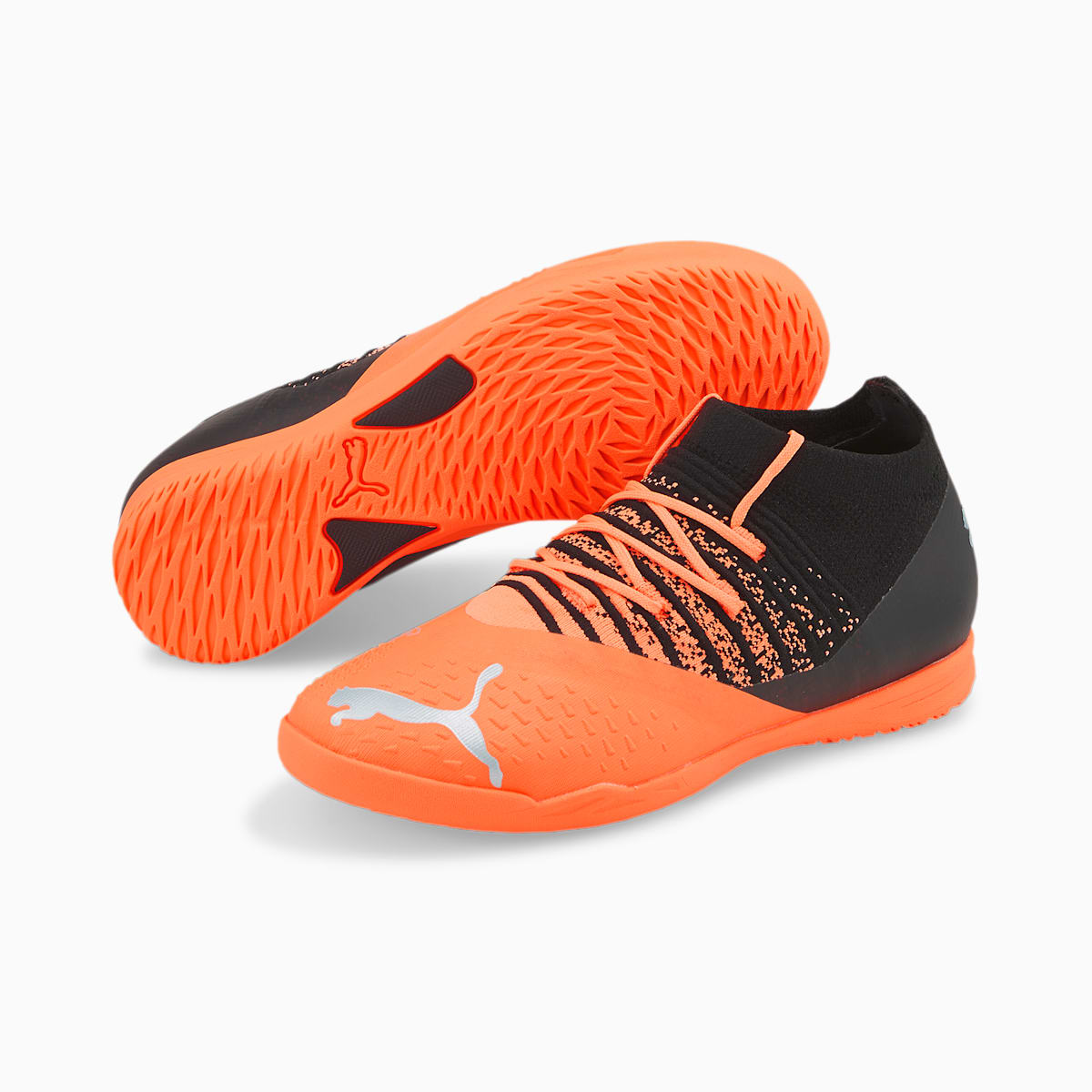 Chlapecké Kopačky Puma FUTURE Z 3.3 IT JR Stříbrné/Černé | PU2508-K89