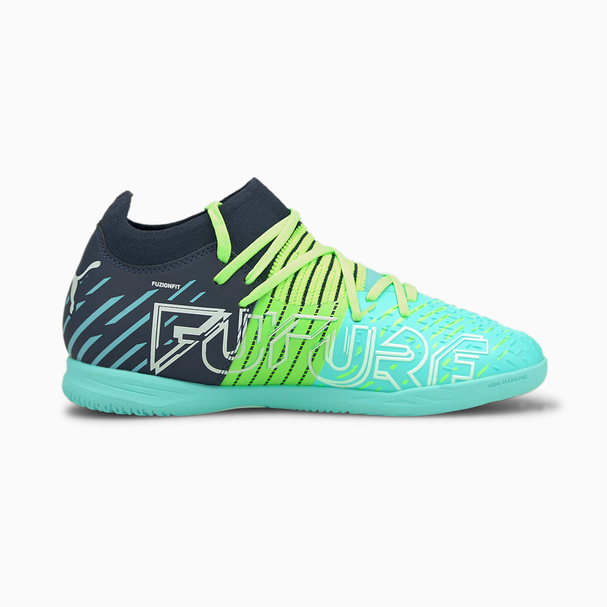 Chlapecké Kopačky Puma Future Z 3.2 IT JR Zelene/Světle Tyrkysové | PU2510-H01