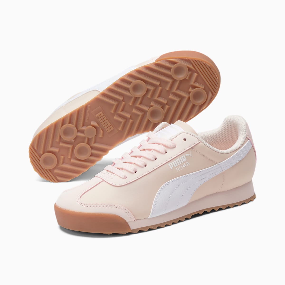 Chlapecké Moto Boty Puma Roma Basic Summer JR Bílé | PU4890-E08