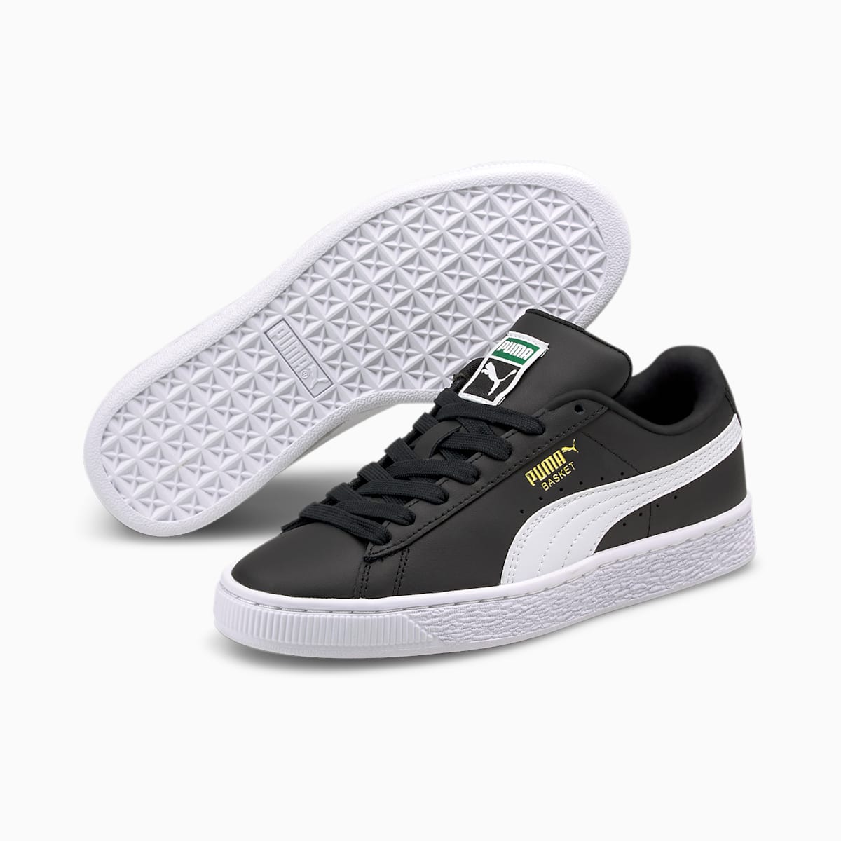 Chlapecké Tenisky Puma Basket Classic XXI JR Černé/Bílé | PU2958-K27