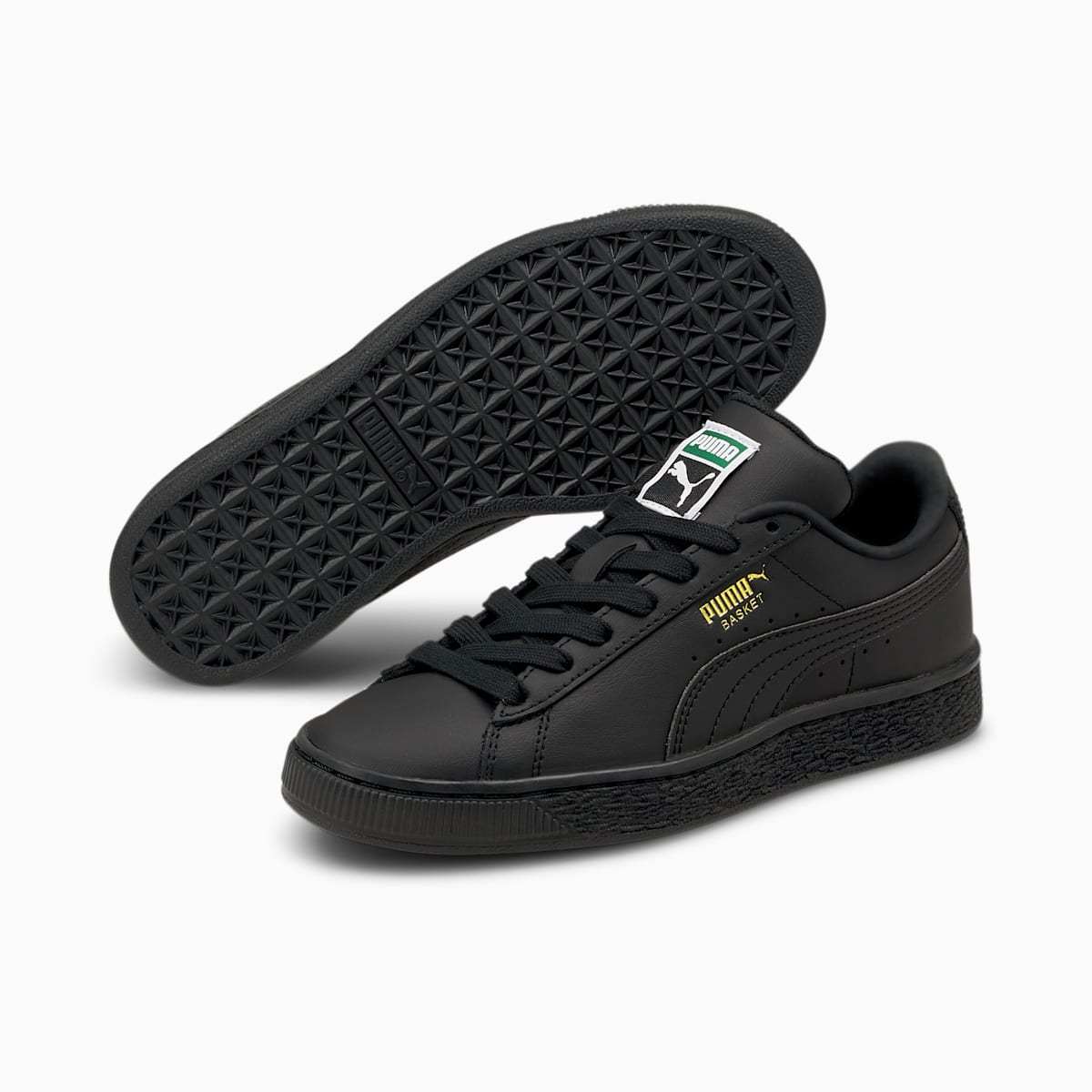 Chlapecké Tenisky Puma Basket Classic XXI JR Černé | PU5146-H08