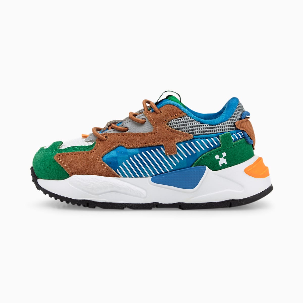 Chlapecké Tenisky Puma PUMA x MINECRAFT RS-Z Toddler Zelene | PU4025-J05