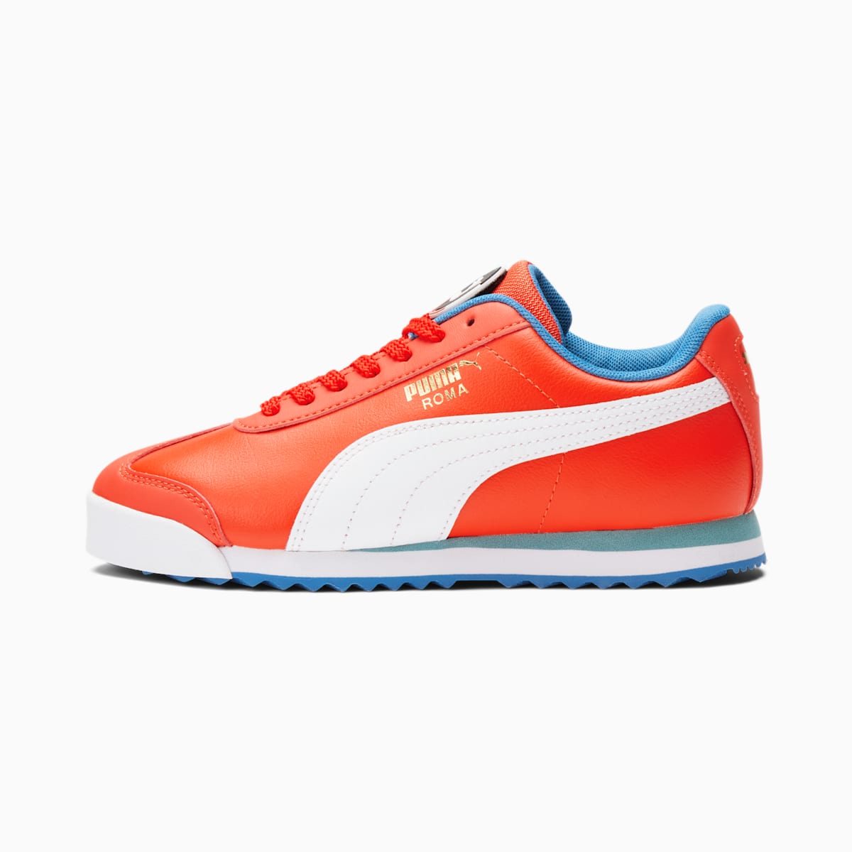 Chlapecké Tenisky Puma ROMA GO FOR Sneaker JR Oranžové/Bílé/Blankyt | PU2513-D97