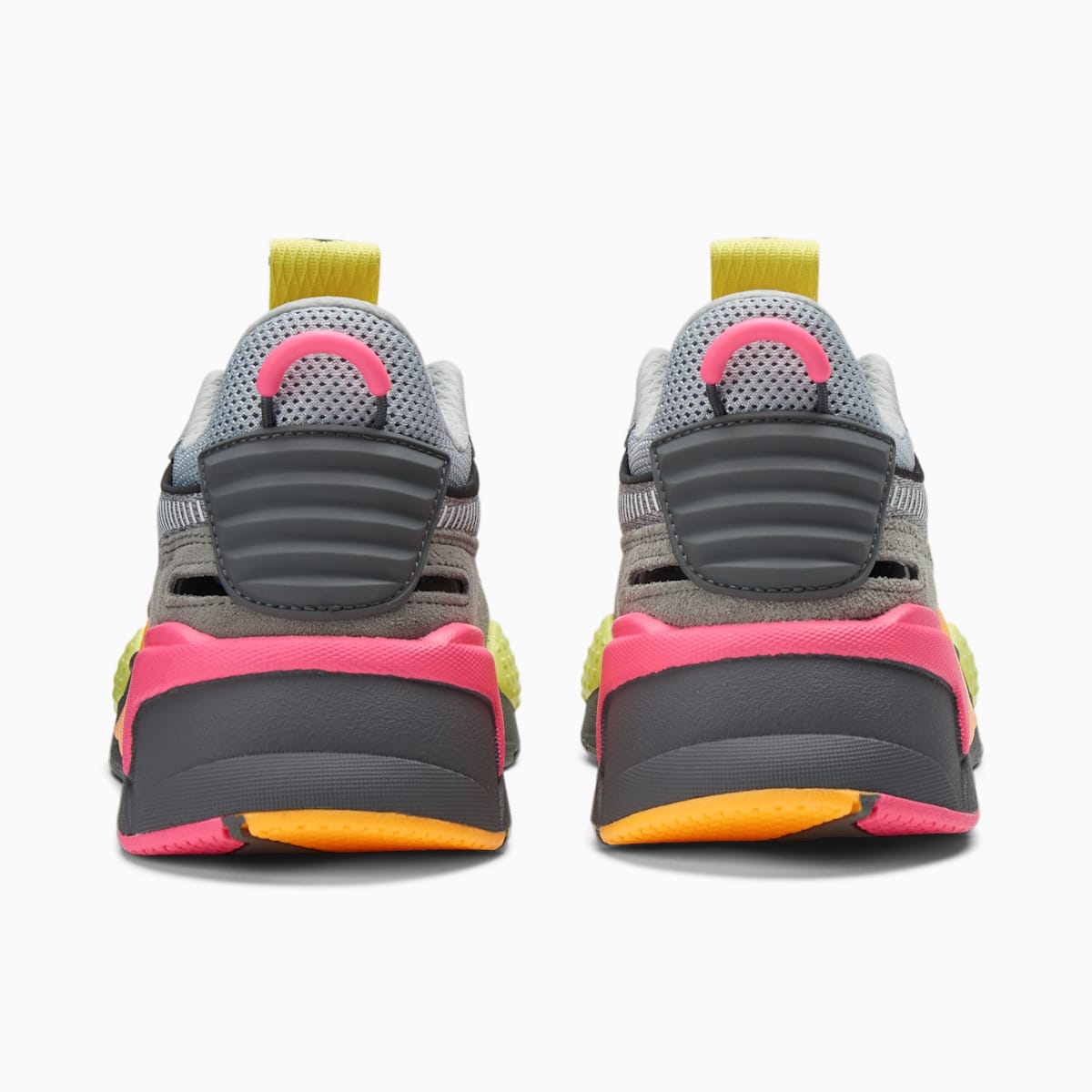 Chlapecké Tenisky Puma RS-X Highlighter JR Šedé/Růžové | PU6923-N69