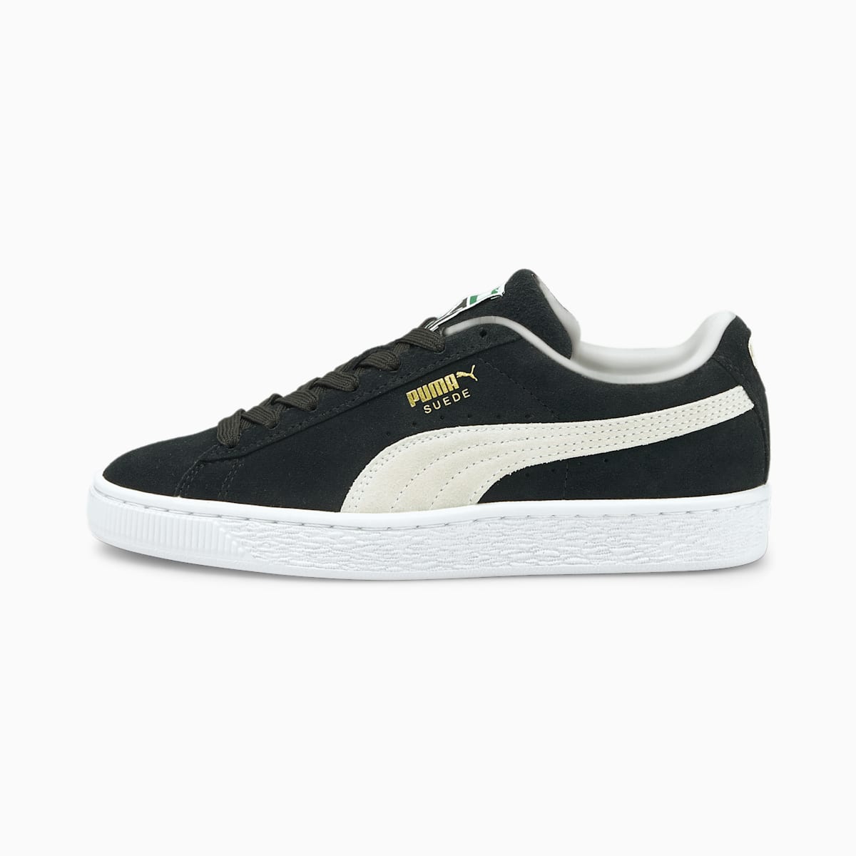 Chlapecké Tenisky Puma Suede Classic XXI JR Černé/Bílé | PU0297-K45