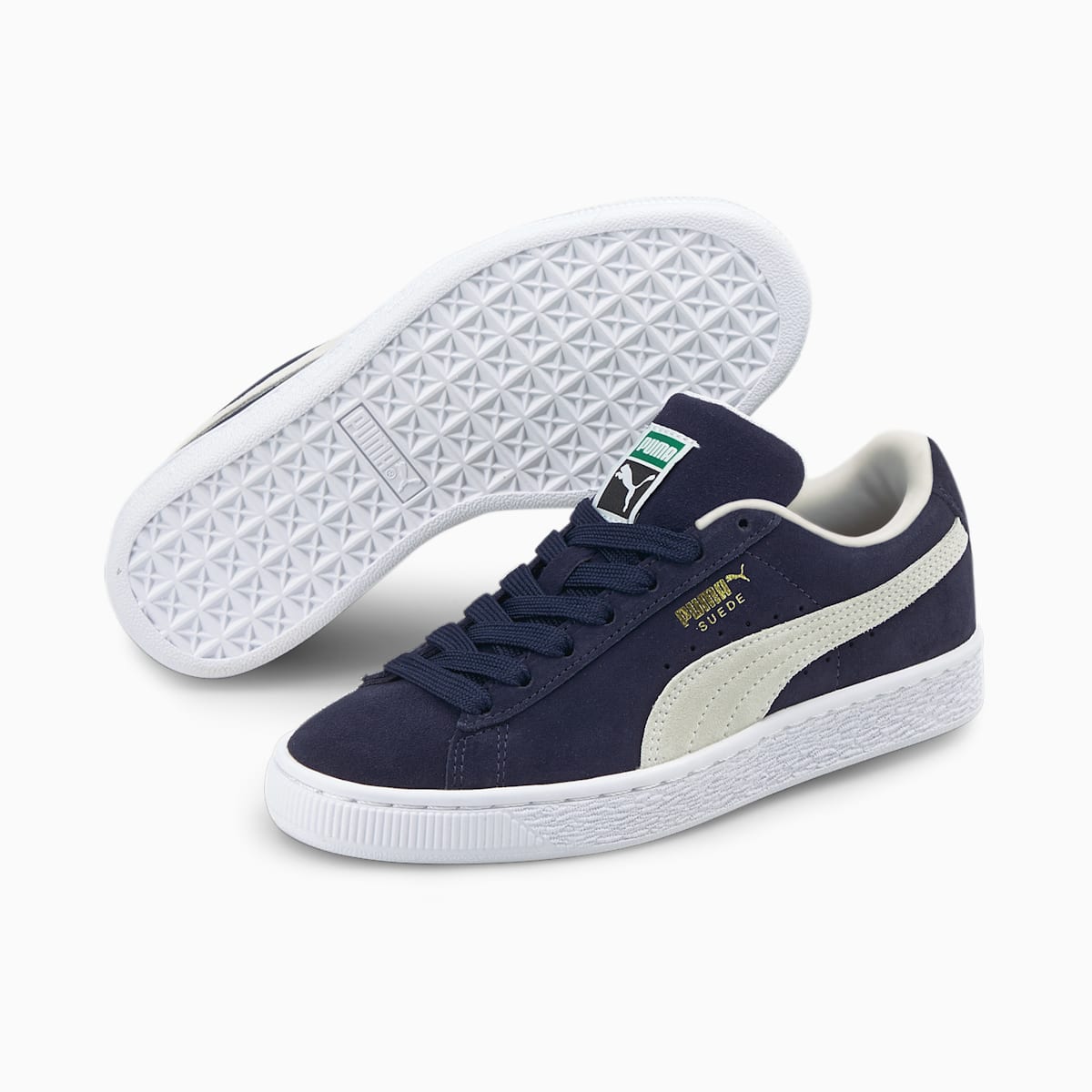 Chlapecké Tenisky Puma Suede Classic XXI JR Tmavě Blankyt/Bílé | PU4163-C20