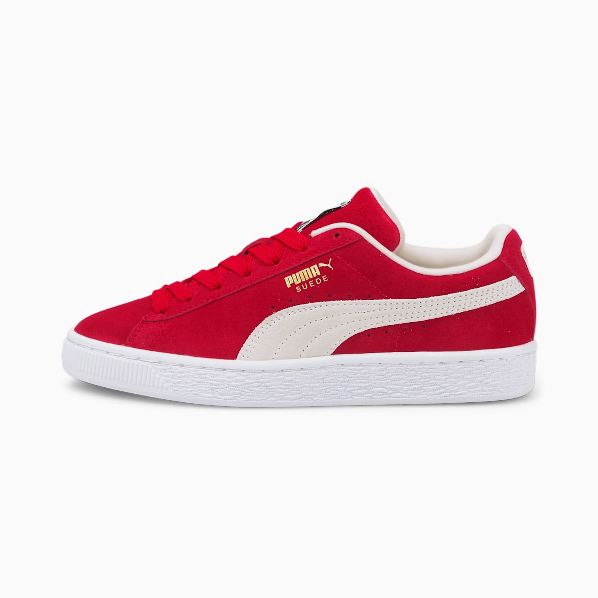 Chlapecké Tenisky Puma Suede Classic XXI JR Červené/Bílé | PU5471-X78