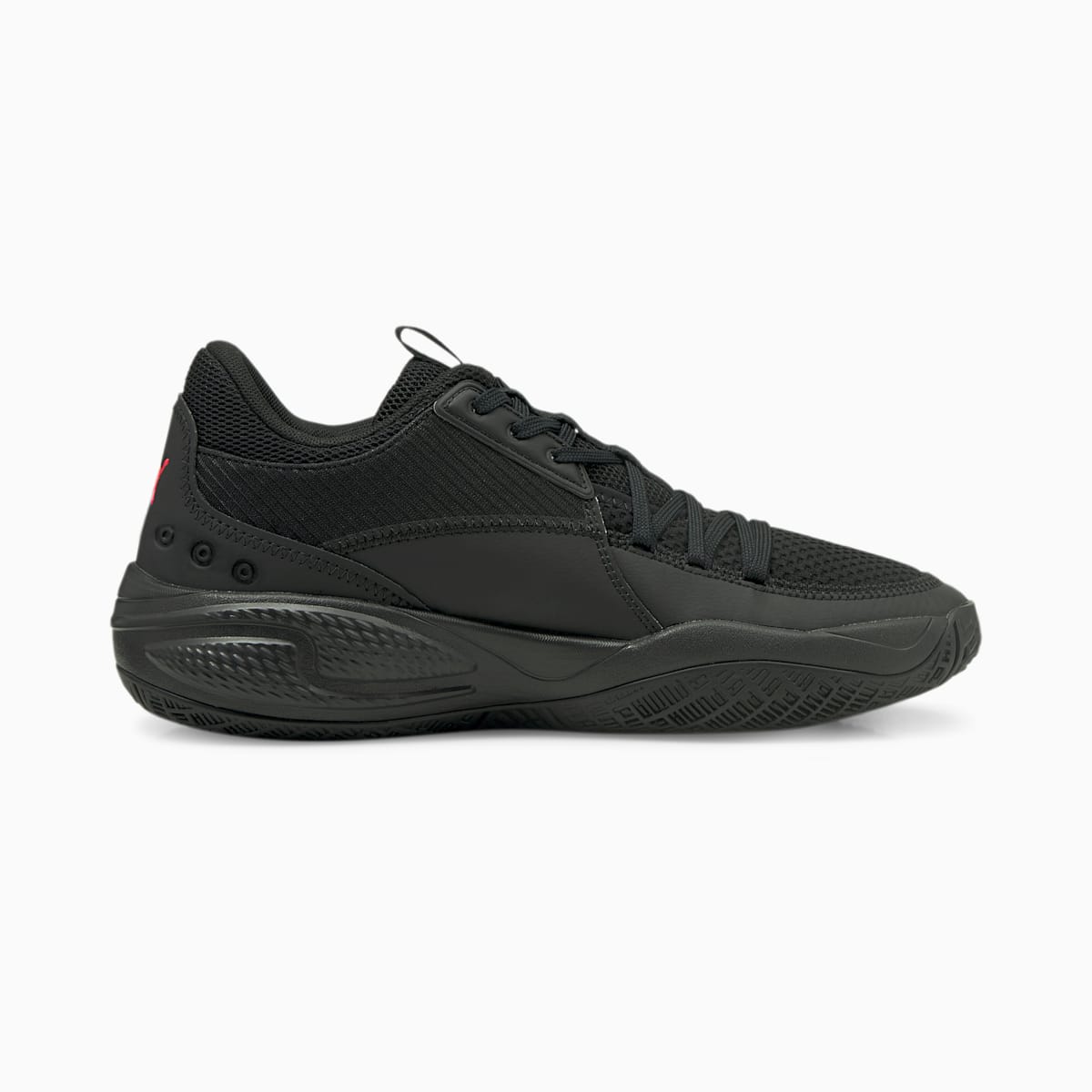 Dámské Basketbalové Boty Puma Court Rider Pop Černé/Blankyt | PU1264-E34