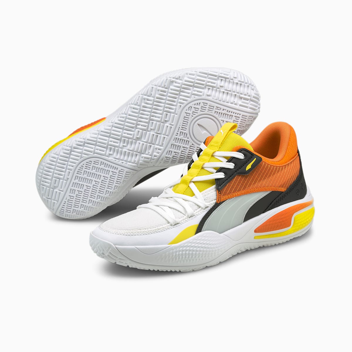 Dámské Basketbalové Boty Puma Court Rider Court Crush Street Bílé | PU1764-C81