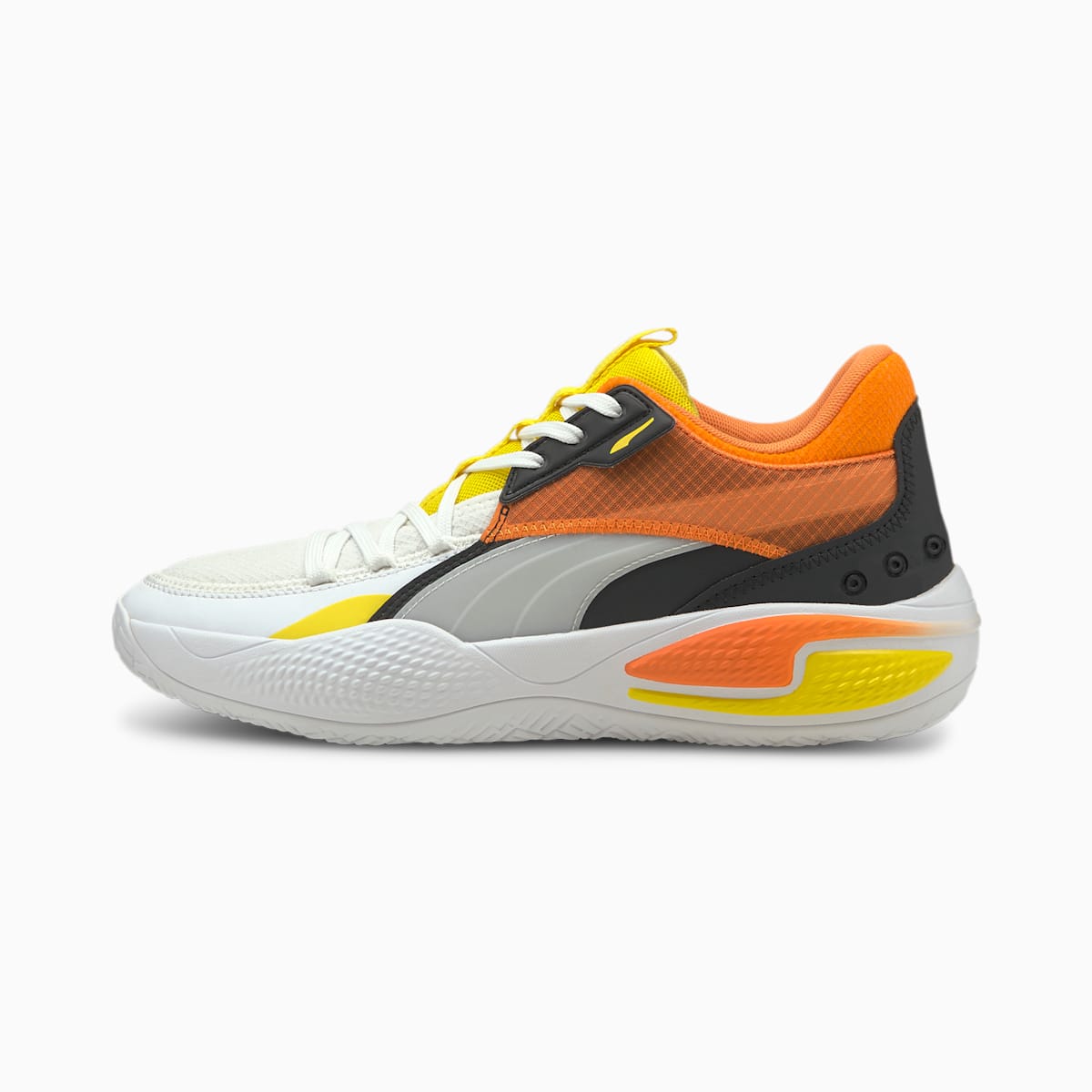 Dámské Basketbalové Boty Puma Court Rider Court Crush Street Bílé | PU1764-C81