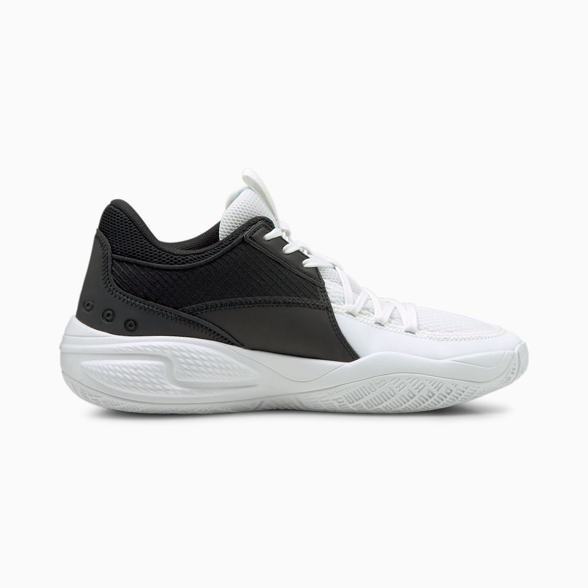 Dámské Basketbalové Boty Puma Court Rider I Bílé/Zelene | PU6372-X46