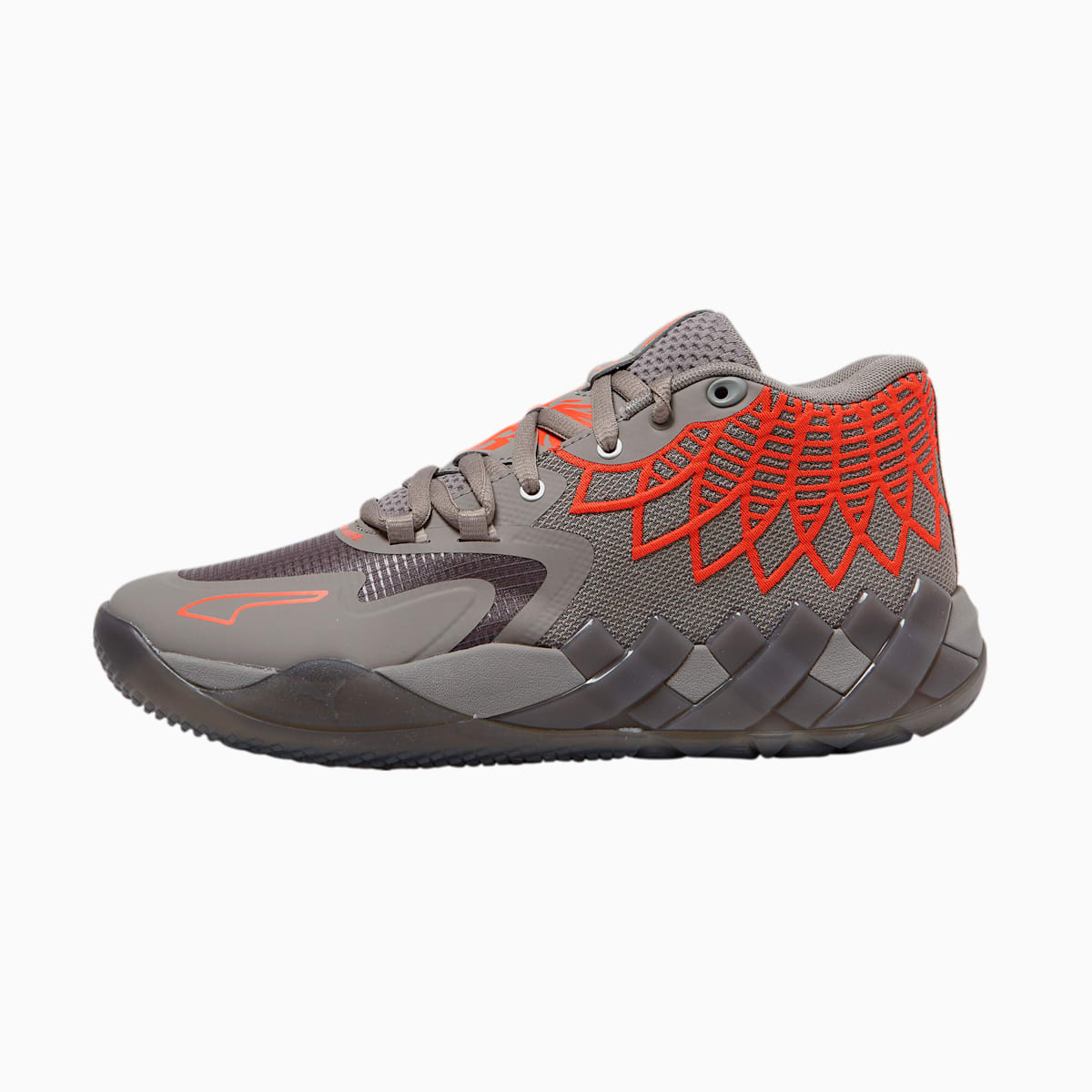 Dámské Basketbalové Boty Puma MB.01 Šedé/Oranžové | PU8249-Q24