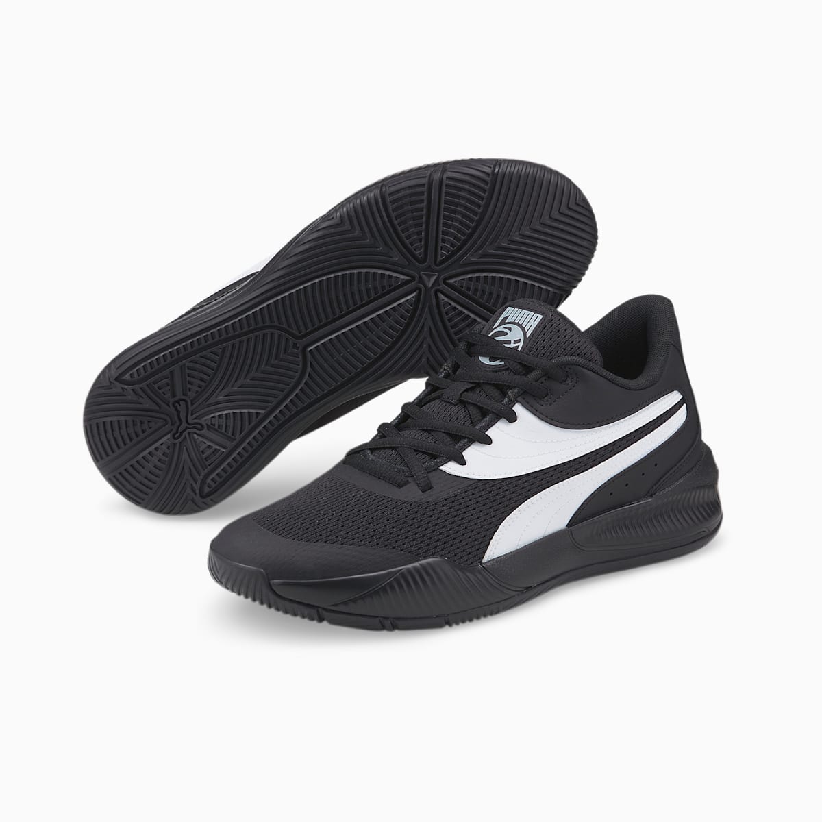 Dámské Basketbalové Boty Puma Triple Černé/Bílé | PU5938-H37