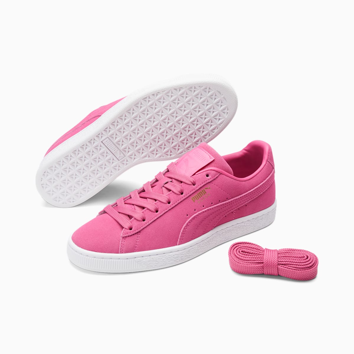 Dámské Boty Puma Suede Classic XXI Růžové/Bílé | PU2301-H47