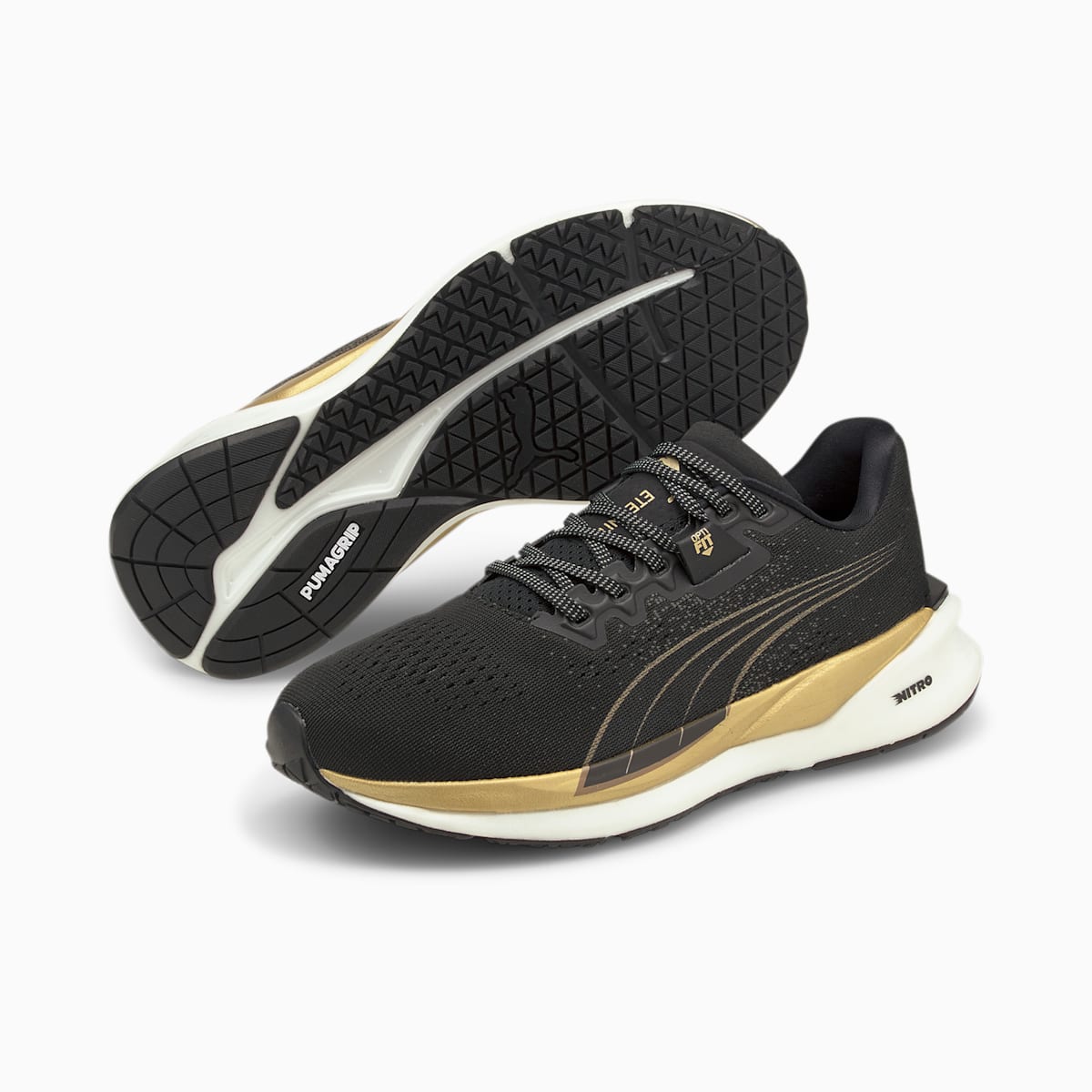 Dámské Běžecké Boty Puma Eternity NITRO Černé/Zlaté | PU0341-N39