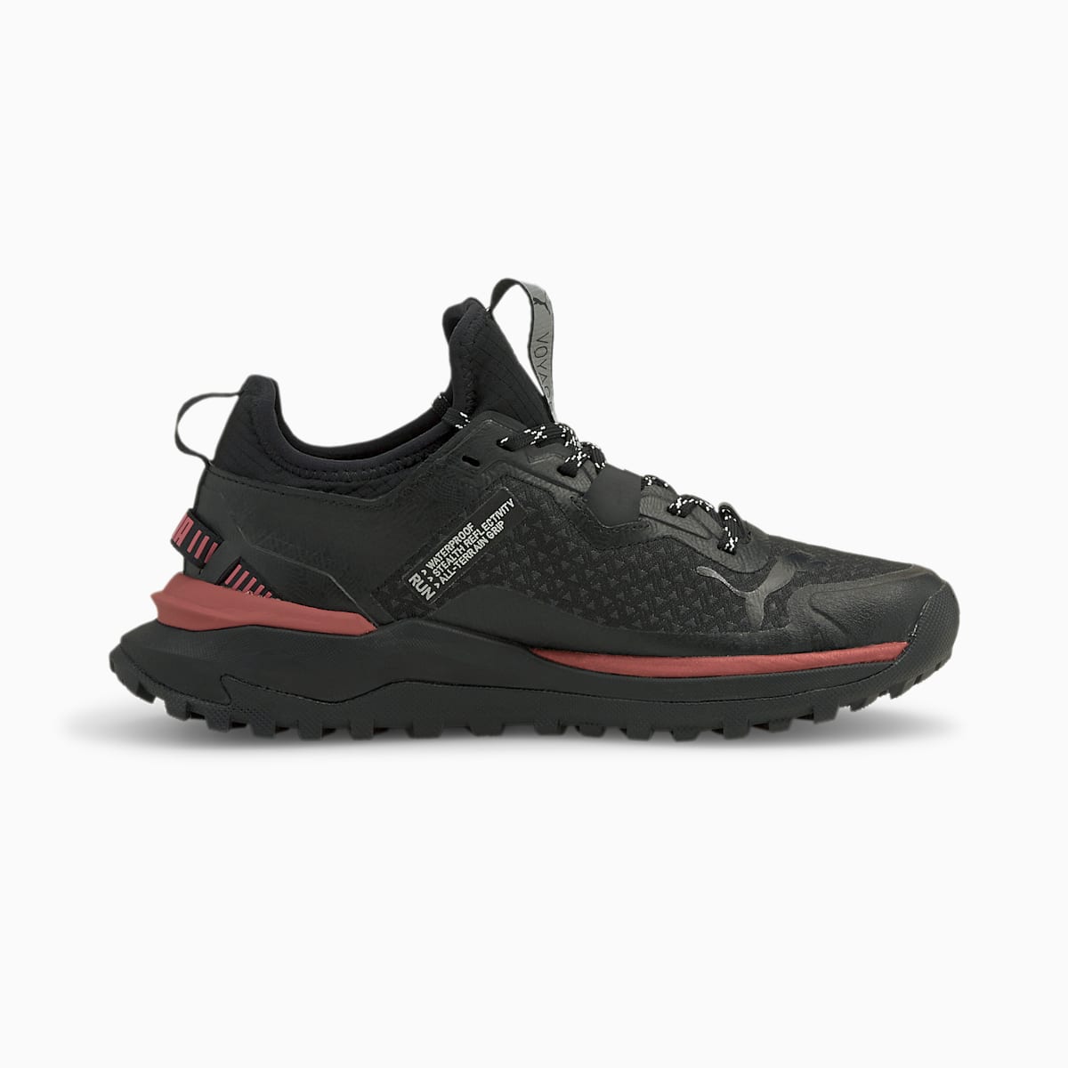 Dámské Běžecké Boty Puma Voyage Nitro Gore-Tex Černé/Metal Stříbrné | PU2057-F73