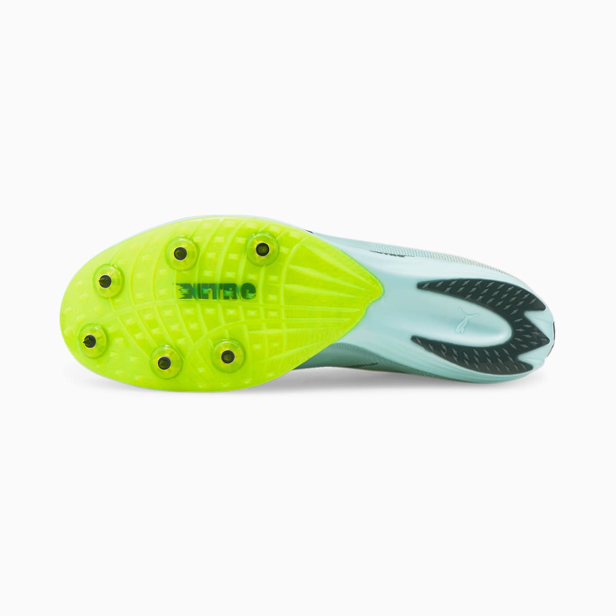 Dámské Běžecké Boty Puma evoSPEED Distance Nitro Elite Track and Field Blankyt/Světle Žluté | PU2189-A34