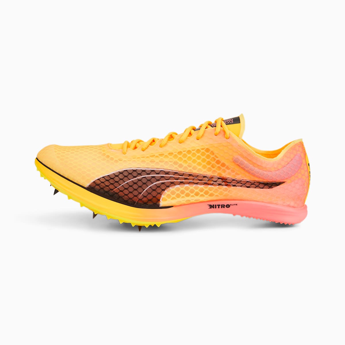 Dámské Běžecké Boty Puma evoSPEED Distance Nitro Elite Track and Field Spikes Oranžové/Černé | PU8035-E63