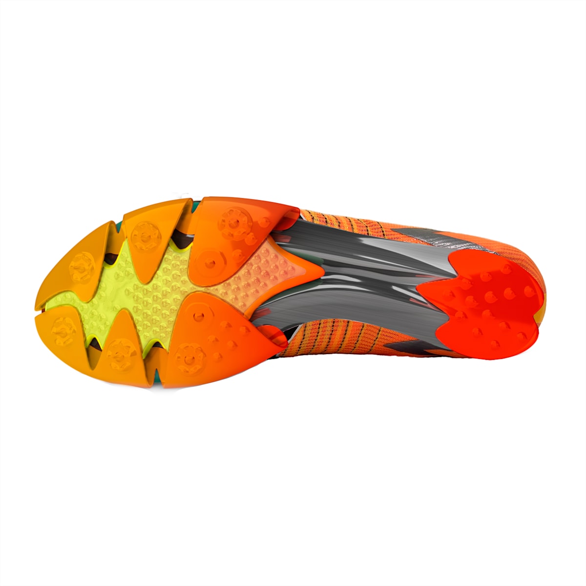 Dámské Běžecké Boty Puma evoSPEED Naio NITRO Elite Track and Field Oranžové/Černé | PU4815-T38