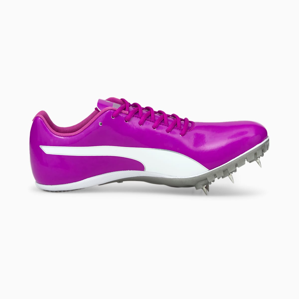 Dámské Běžecké Boty Puma evoSPEED Sprint 10 Track & Field Boots Tmavě Fialové/Bílé/Stříbrné | PU3056-Q98