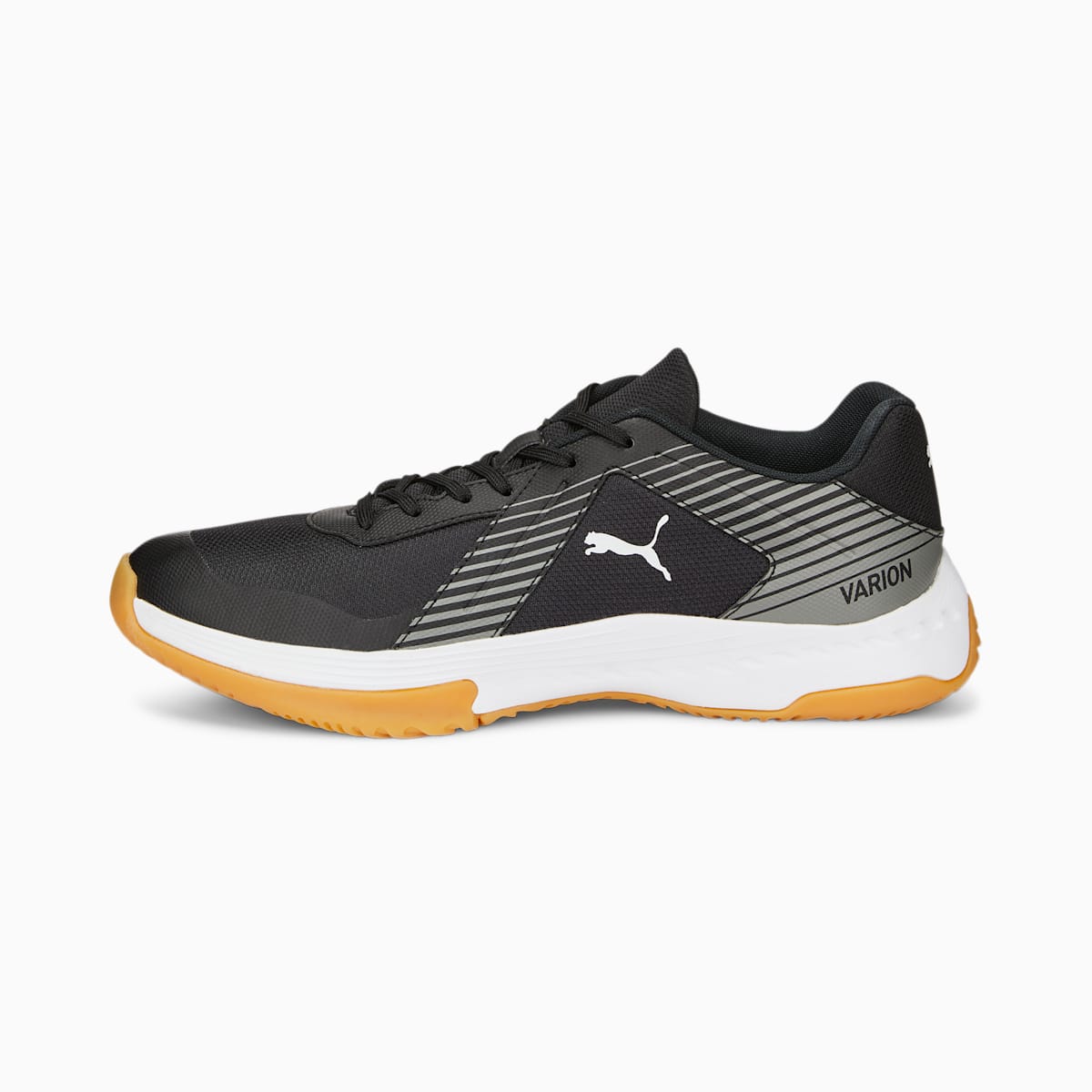 Dámské Házenkářské Boty Puma Varion Indoor Černé/Šedé | PU7039-C32