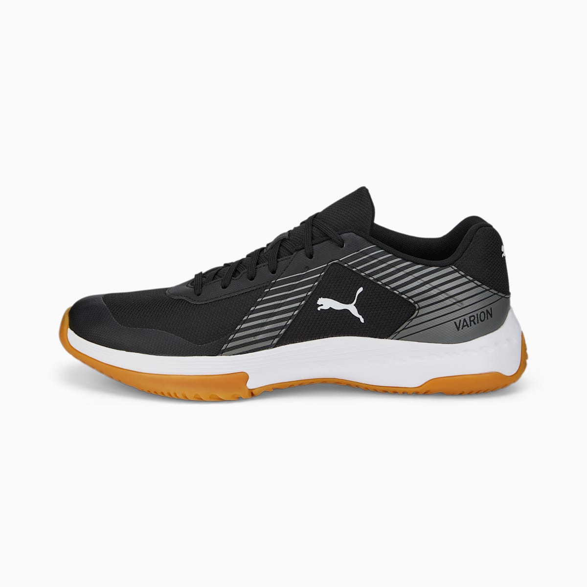 Dámské Házenkářské Boty Puma Varion Indoor Černé/Šedé | PU7039-C32