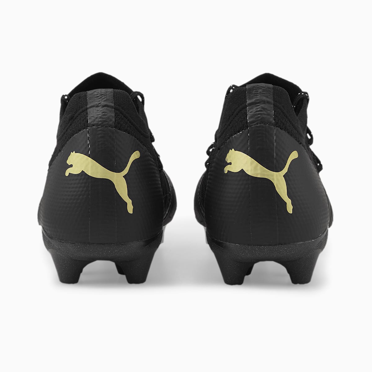 Dámské Kopačky Puma FUTURE 1.3 Lazertouch FG/AG Černé/Metal Zlaté/Bílé | PU5378-X48