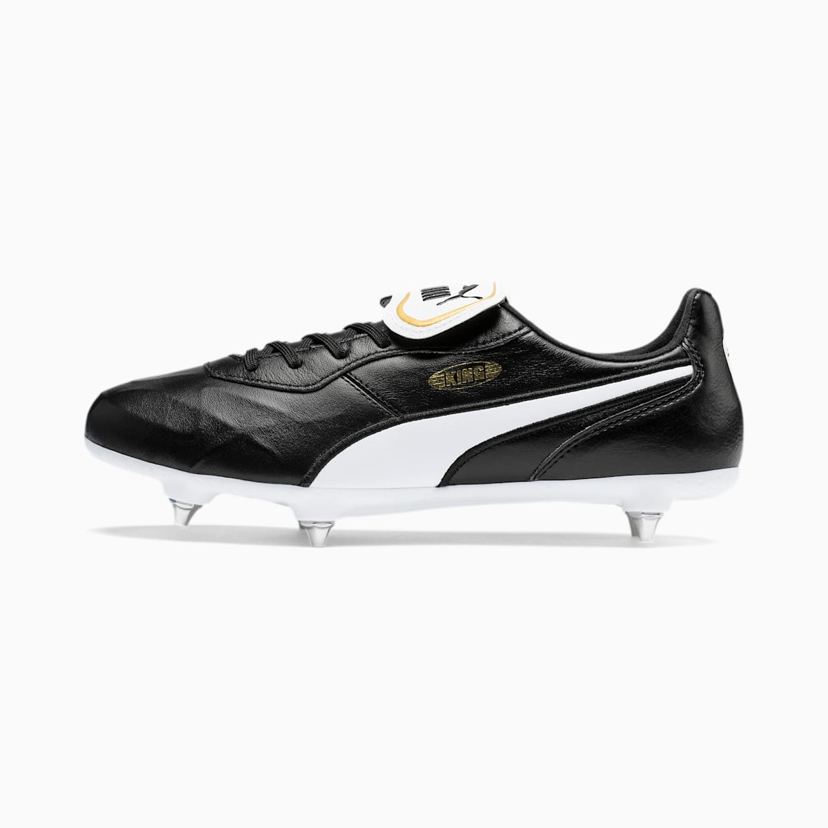 Dámské Kopačky Puma KING TOP SG Černé/Bílé | PU5872-V17