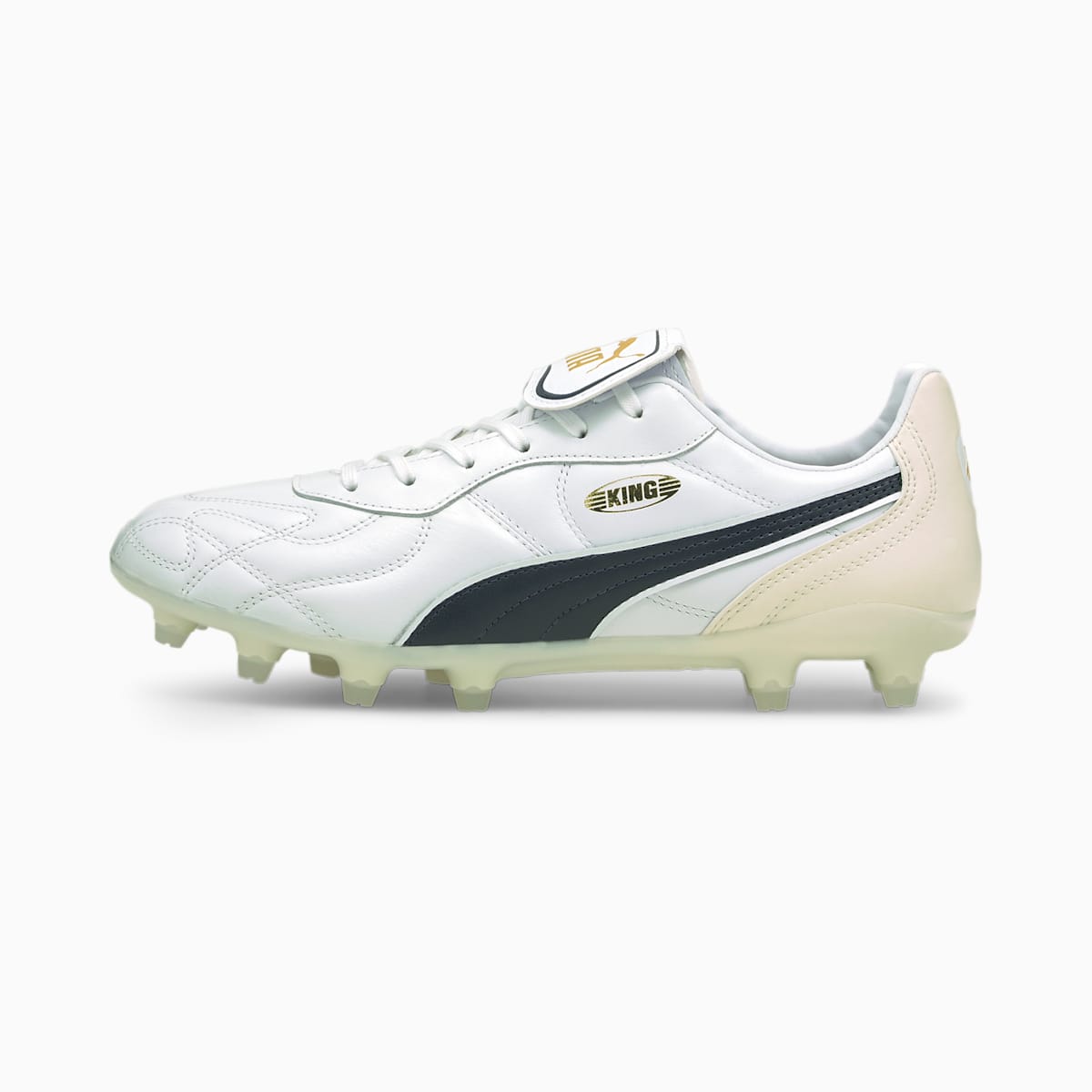 Dámské Kopačky Puma King Top Dassler Legacy Bílé/Tmavě Blankyt | PU2731-B42