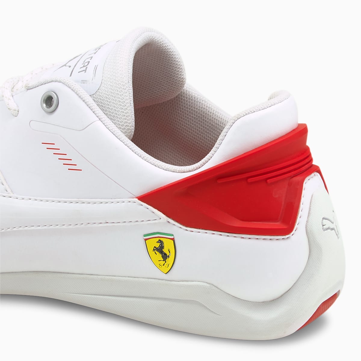 Dámské Moto Boty Puma Scuderia Ferrari Drift Cat Delta Bílé | PU8657-T68