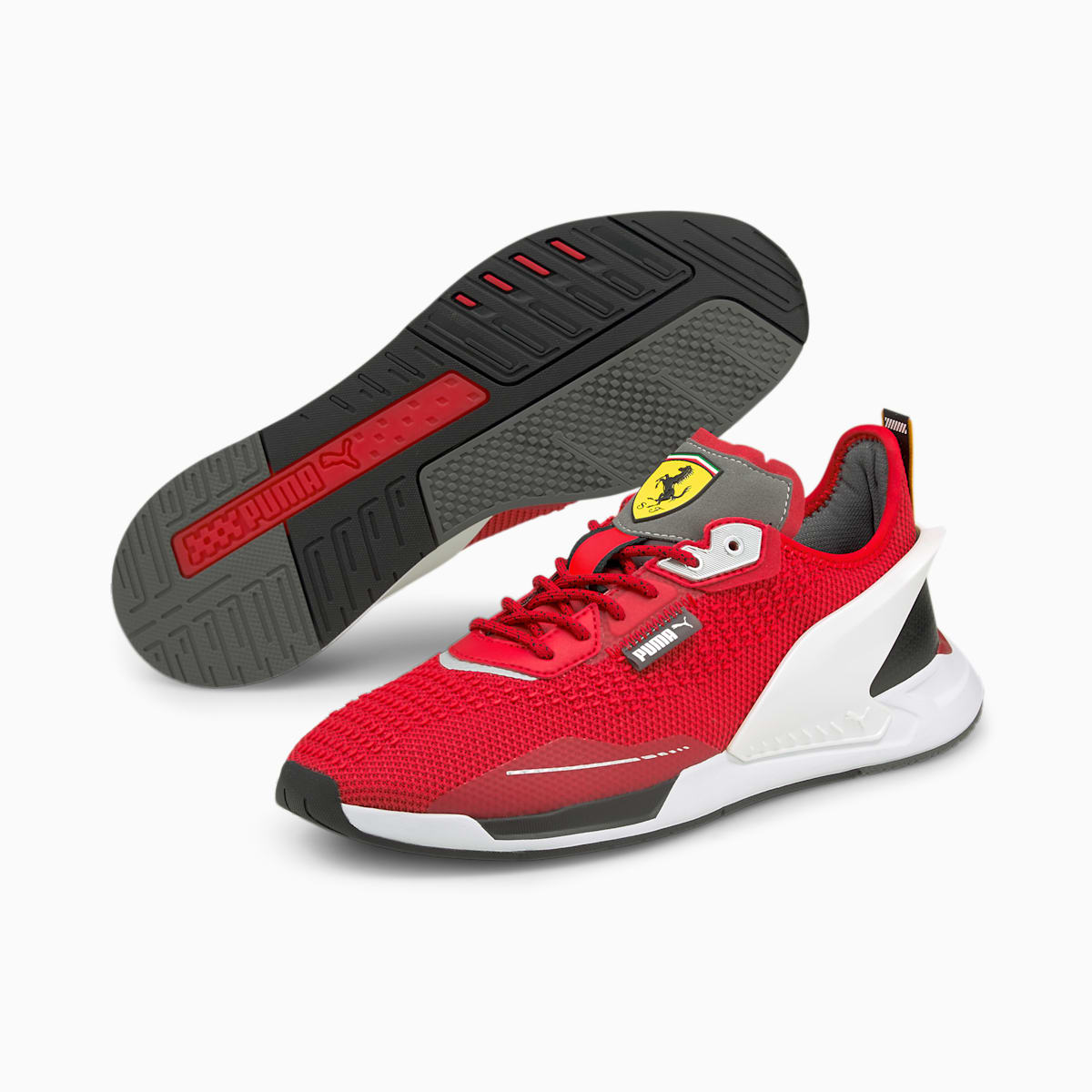 Dámské Moto Boty Puma Scuderia Ferrari IONSpeed Bílé/Černé | PU5302-H72