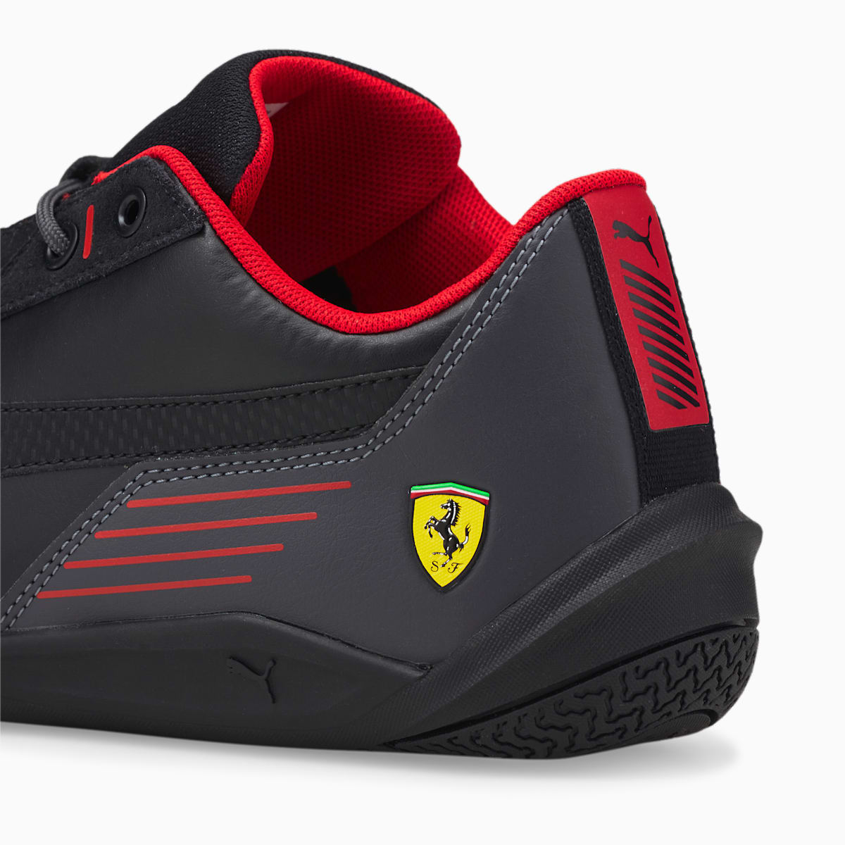 Dámské Moto Boty Puma Scuderia Ferrari R-Cat Machina Černé | PU7240-F58