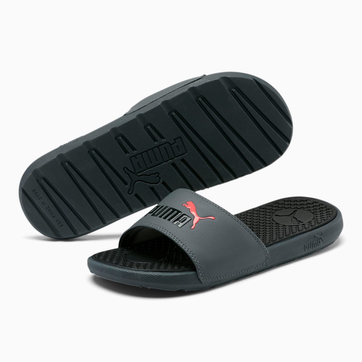 Dámské Pantofle Puma Cool Cat Slides Hnědožlutý/Černé/Růžové | PU1807-X71