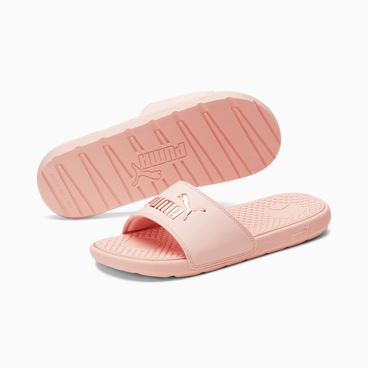 Dámské Pantofle Puma Cool Cat Slides Růžové/Zlaté | PU6102-V40