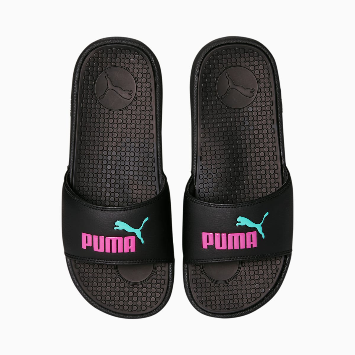 Dámské Pantofle Puma Cool Cat Slides Černé/Růžové | PU7160-W52