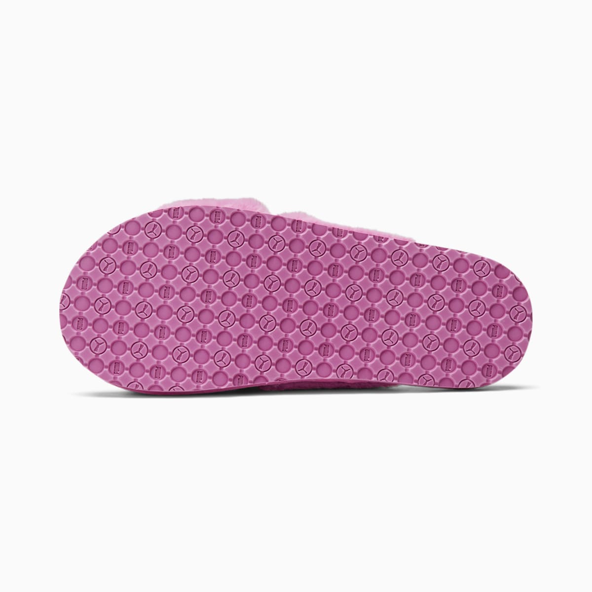 Dámské Pantofle Puma Fluff X Páskové Slide Bílé | PU5648-L38