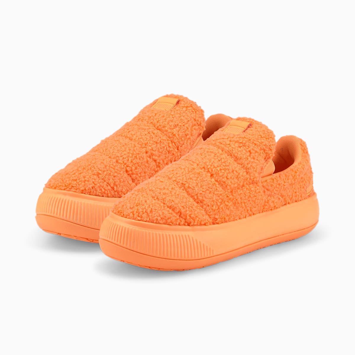 Dámské Pantofle Puma Suede Mayu Slip-On Teddy Oranžové | PU4918-K37