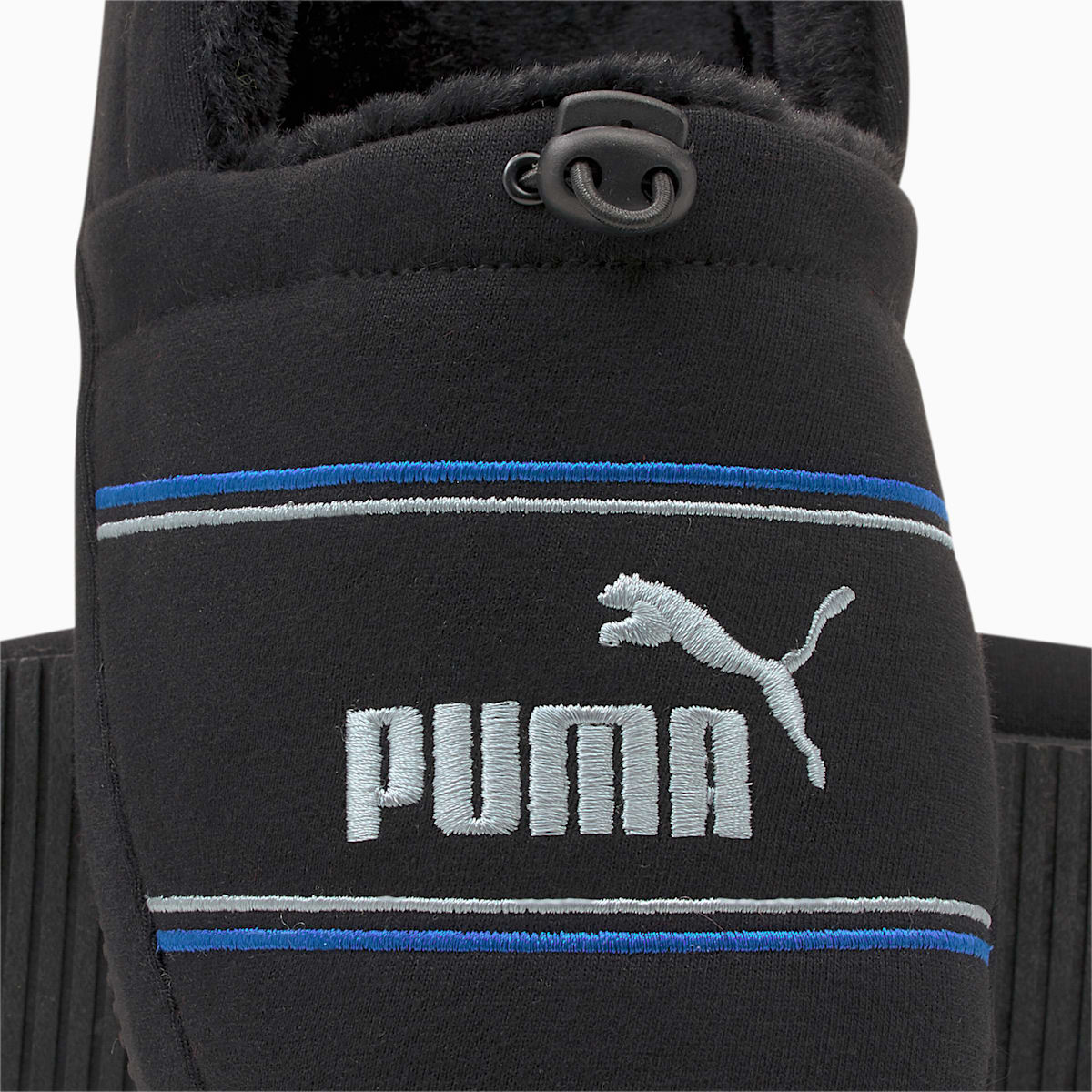 Dámské Pantofle Puma Tuff Mocc Jersey Černé/Blankyt | PU5931-E59