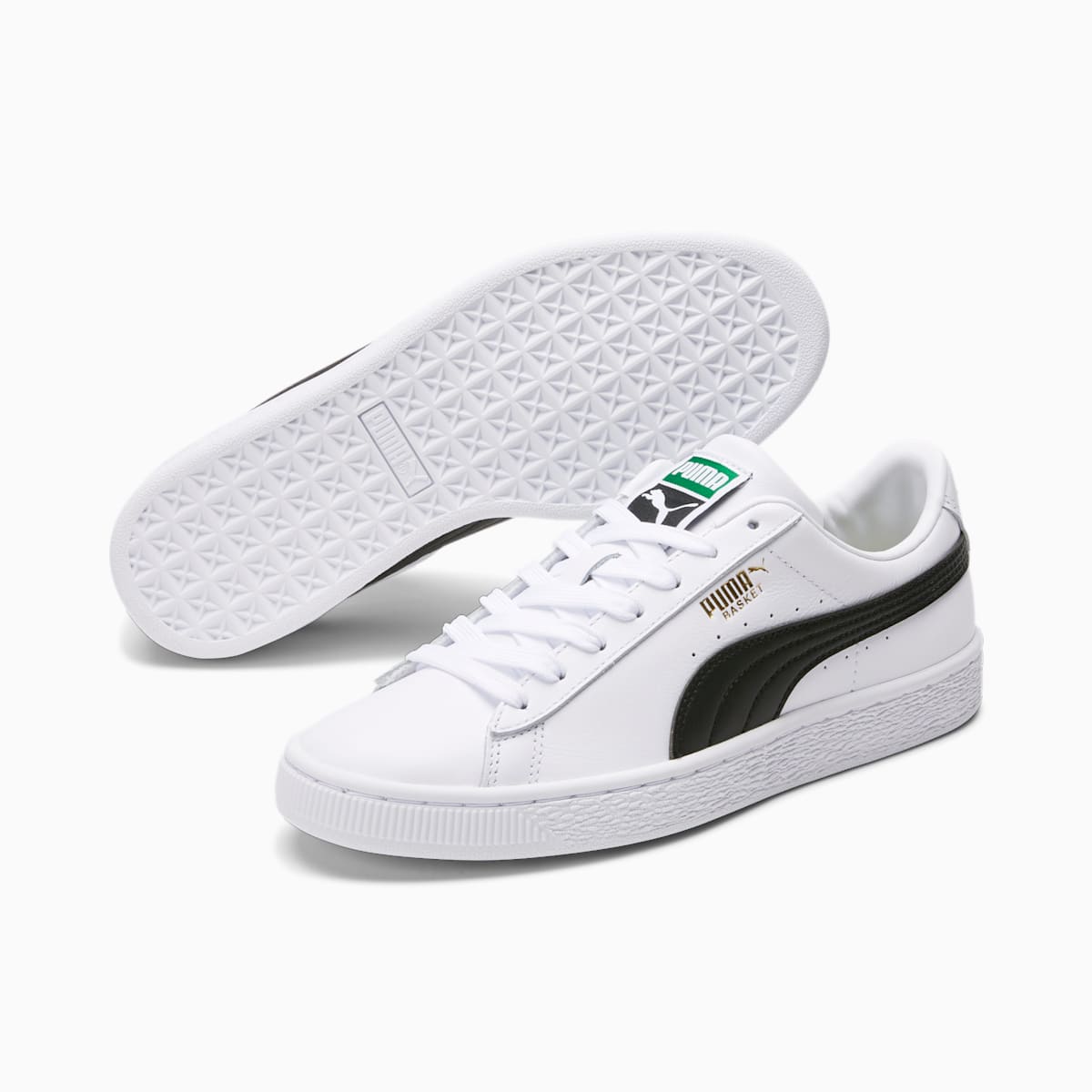 Dámské Tenisky Puma Basket Classic XXI Bílé/Černé | PU0478-A13