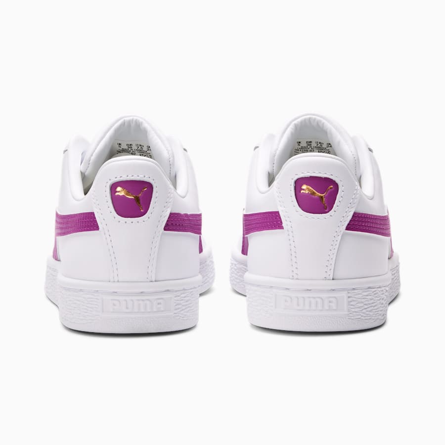 Dámské Tenisky Puma Basket Classic XXI Bílé/Růžové | PU8761-H89