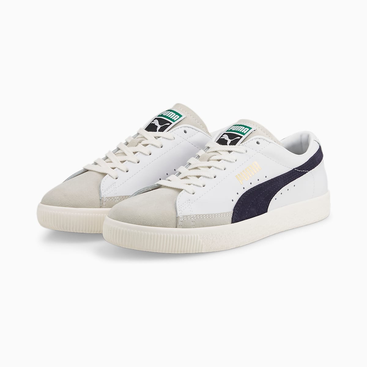 Dámské Tenisky Puma Basket VTG Bílé/Tmavě Blankyt | PU9153-E49