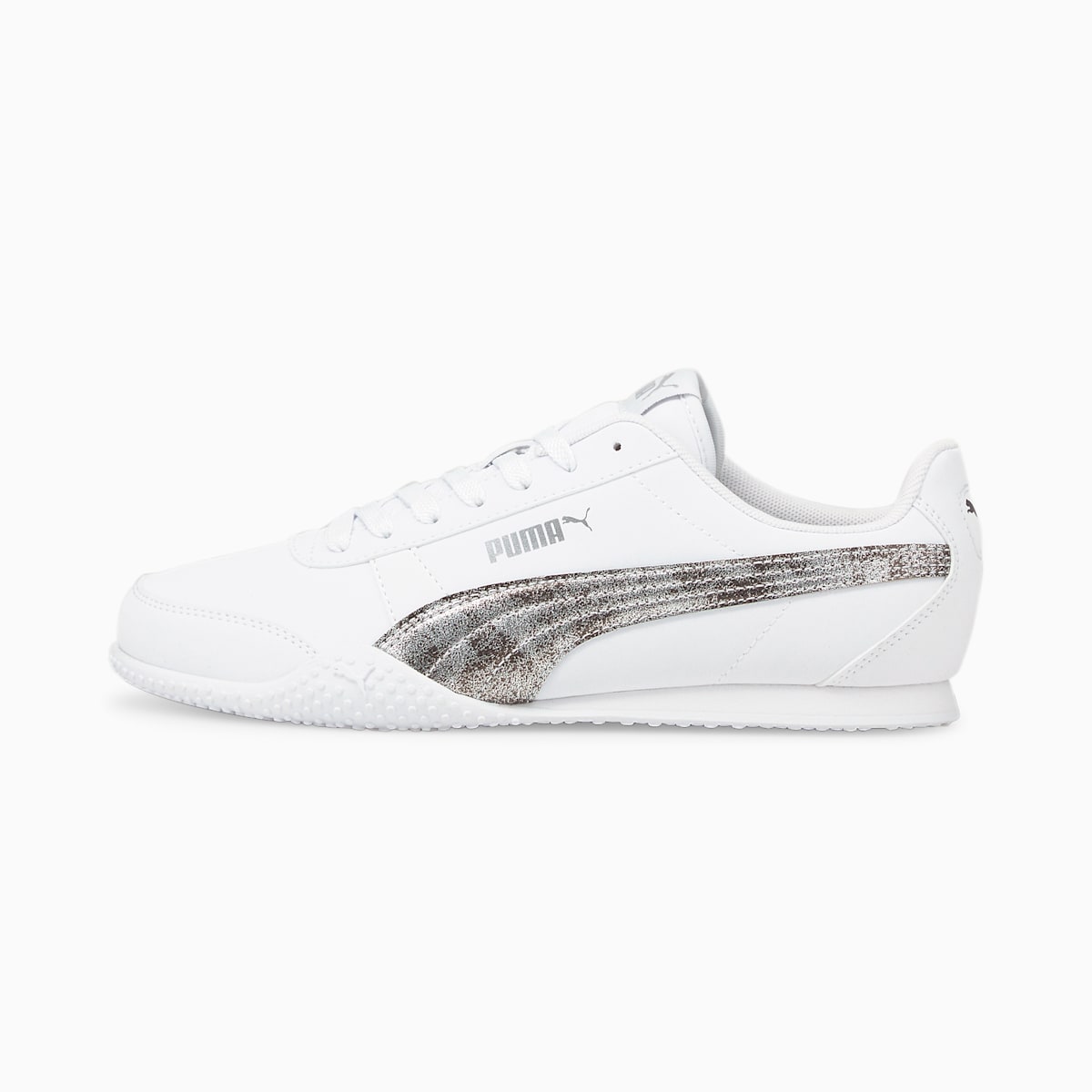 Dámské Tenisky Puma Bella Raw Metallics Bílé/Stříbrné | PU4829-Y38