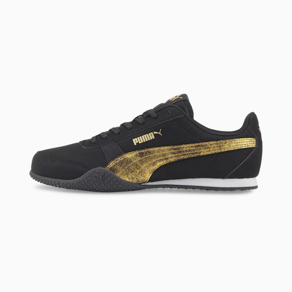 Dámské Tenisky Puma Bella Raw Metallics Černé/Zlaté | PU6097-T21